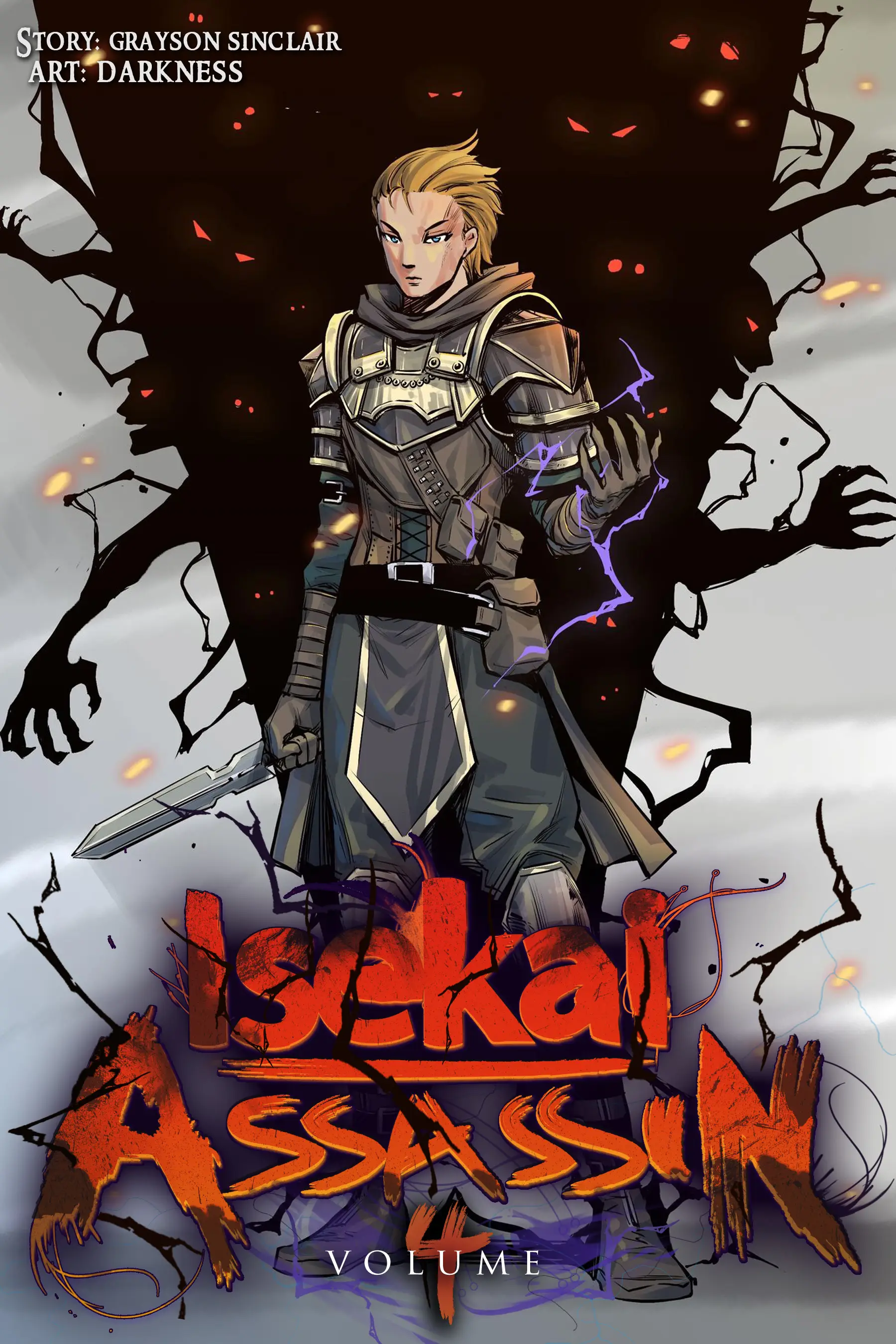 Isekai Assassin Volume 4 typography 